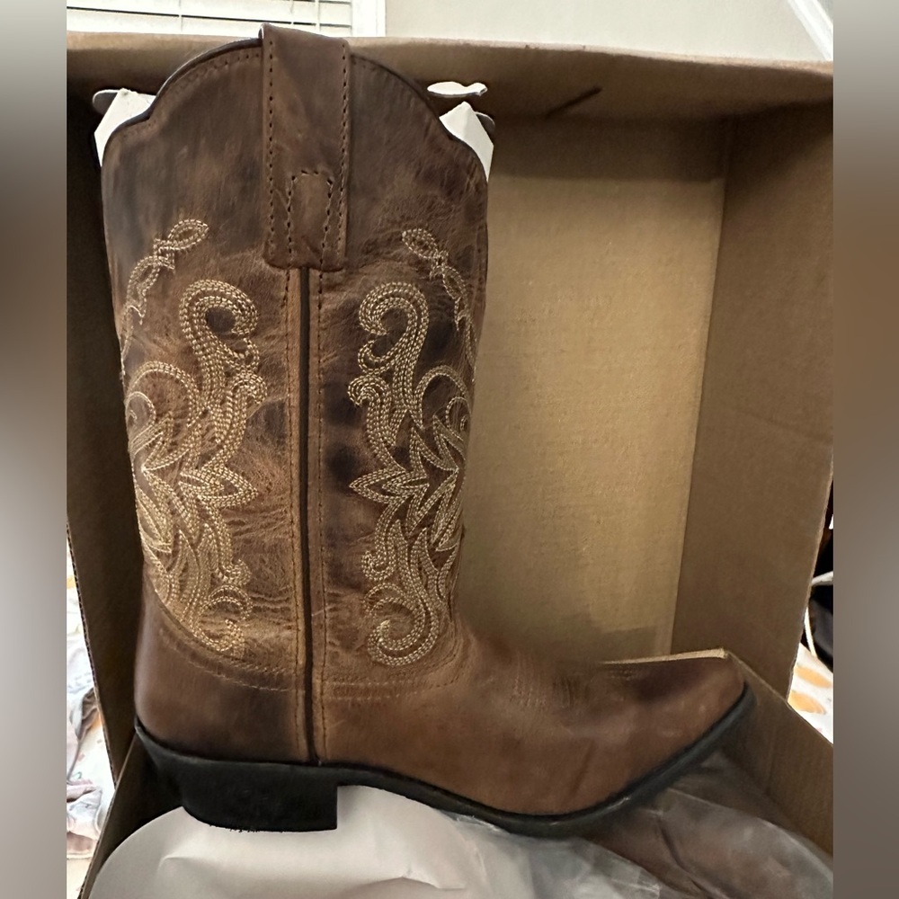 Ladies Brown Madison Smoky Mountain Western Boot
